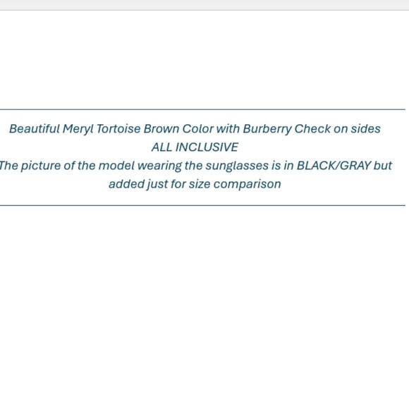 COPY - FIRE SALE - FRIDAY BURBERRY havana check/BROWN gradient MERYL BE4393F NE… - Picture 10 of 10